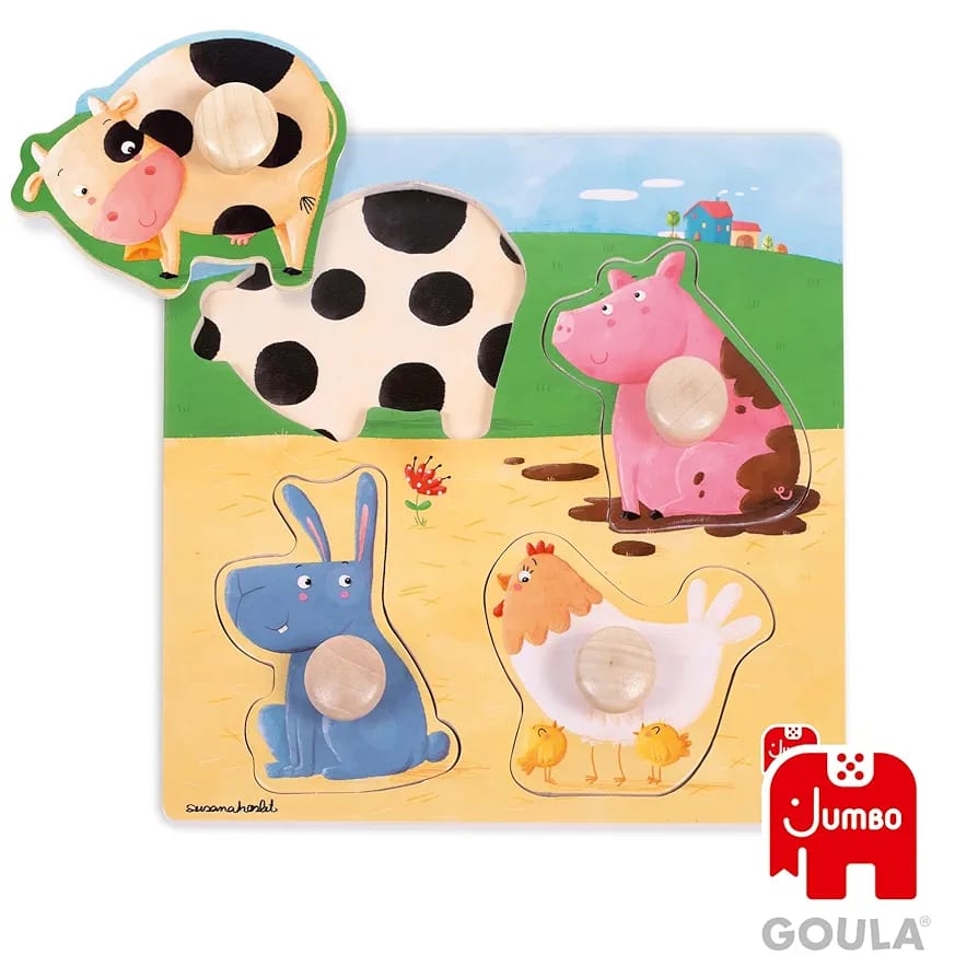 Goula Farm Animals Puzzle