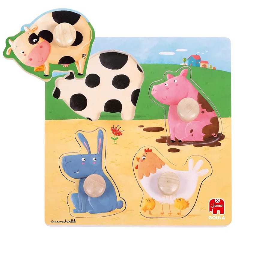 Goula Farm Animals Puzzle