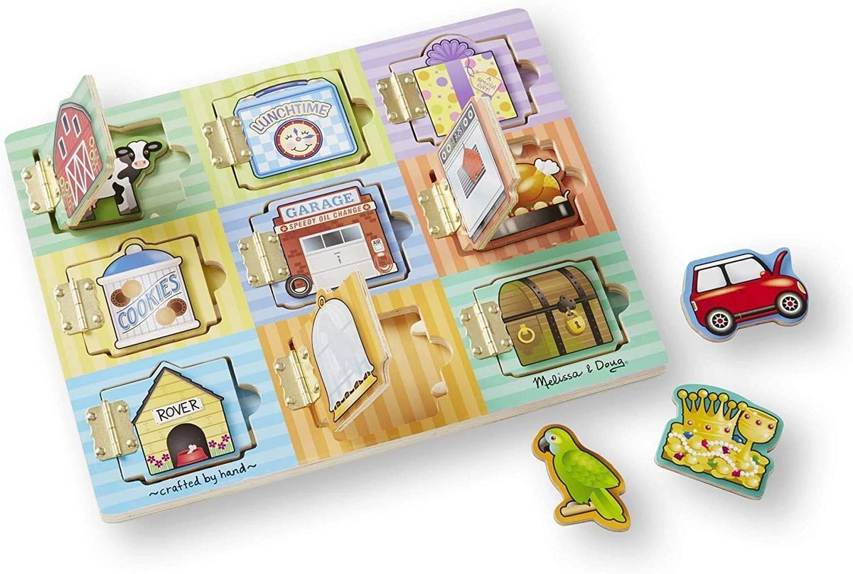 Melissa &amp; Doug - Wooden Magnetic Hide &amp; Seek Board