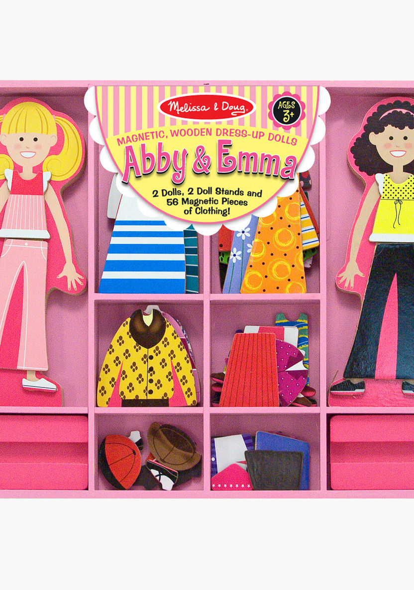 Melissa & Doug - Magnetic Dress-Up Dolls