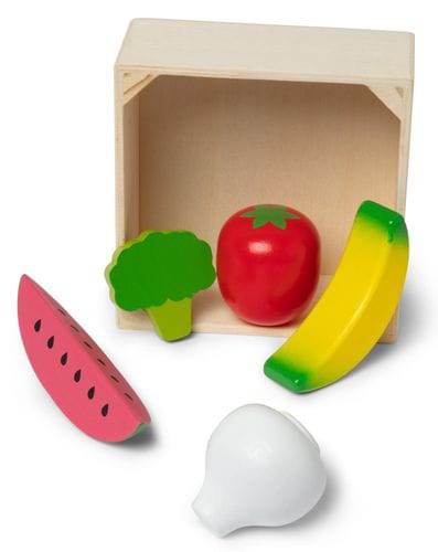 Melissa & Doug - Play Food Set with Crate