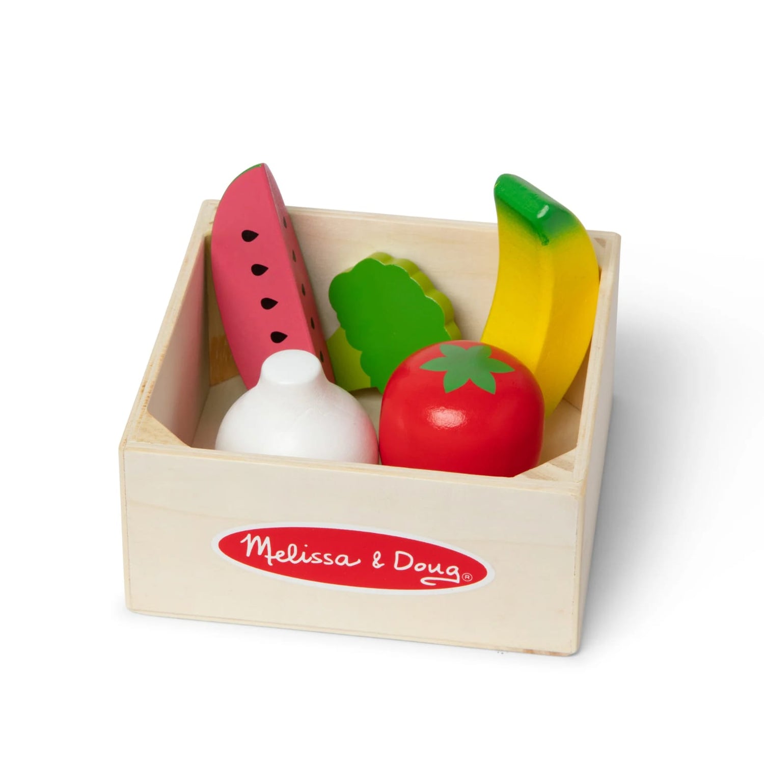 Melissa & Doug - Play Food Set with Crate