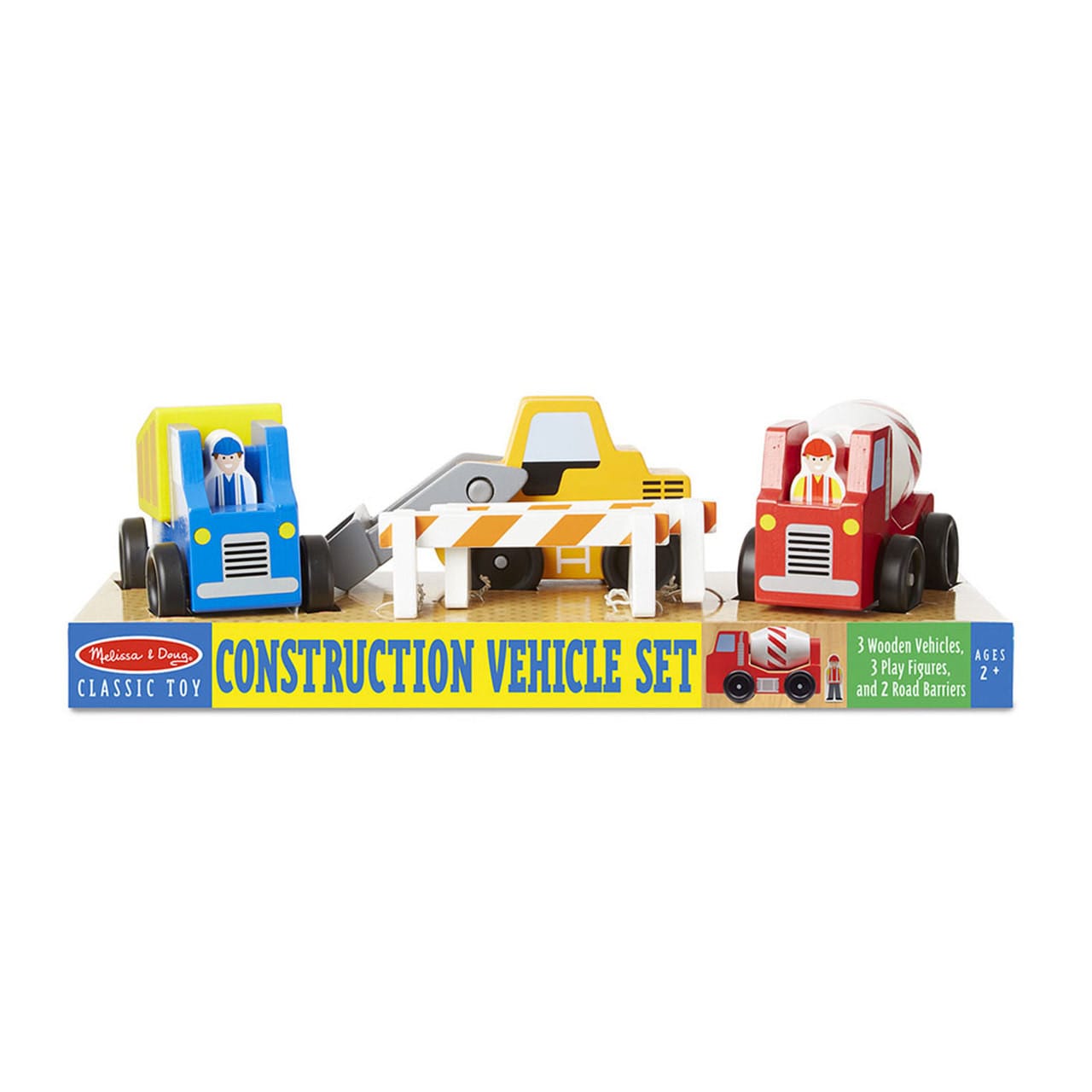 Melissa &amp; Doug Construction Vehicle Set
