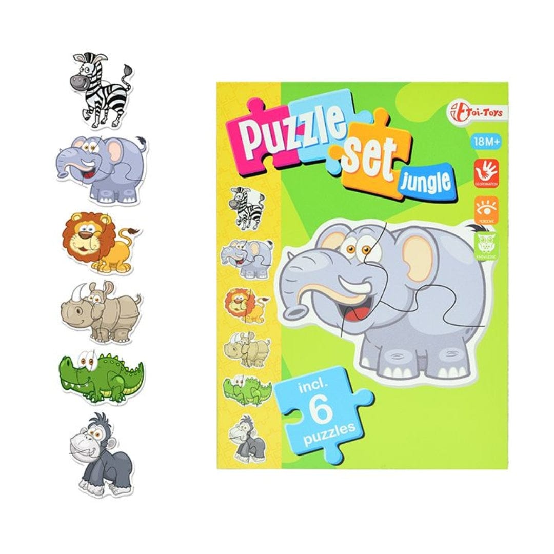 Puzzle set jungle