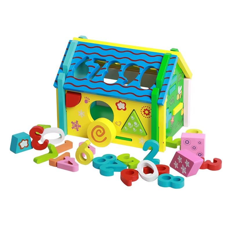 Wood Mom Digital Shape Disassembly House