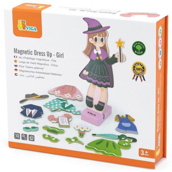 VIGA - Magnetic Dress Up - Girl
