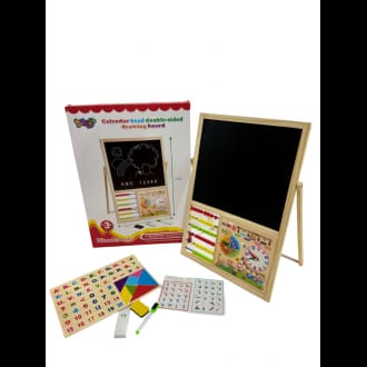 Calendar bead double-sided drawing board