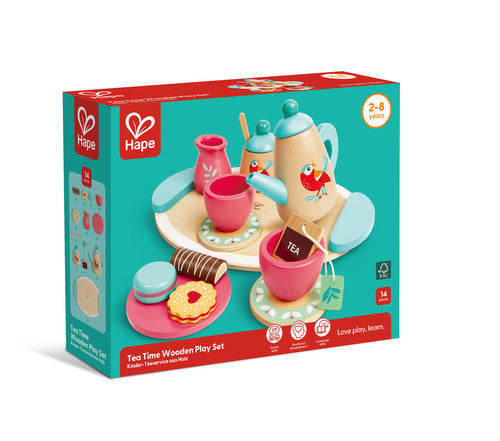 Hape - Tea Time Wooden Play Set