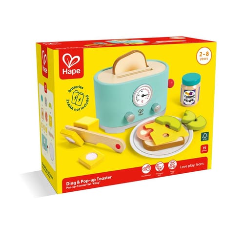 Hape - Ding & Pop-Up Toaster