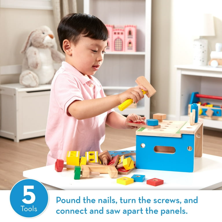 Melissa &amp; Doug Hammer and Saw Tool Bench
