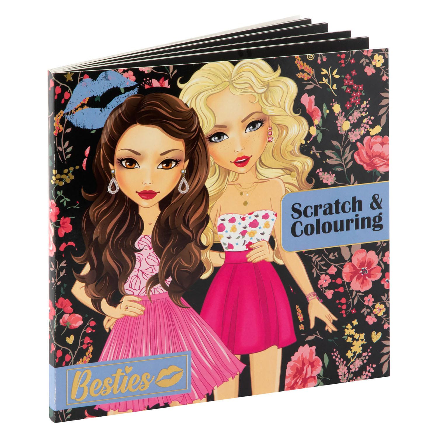 Besties - Scratch & Colouring