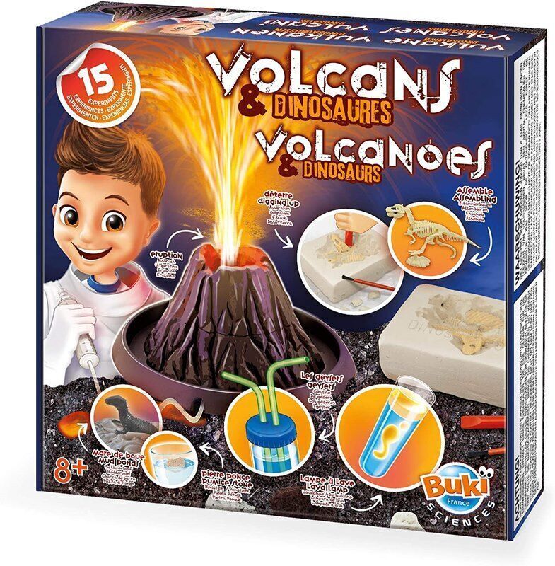 Buki France - Volcanoes and Dinosaurs Kit
