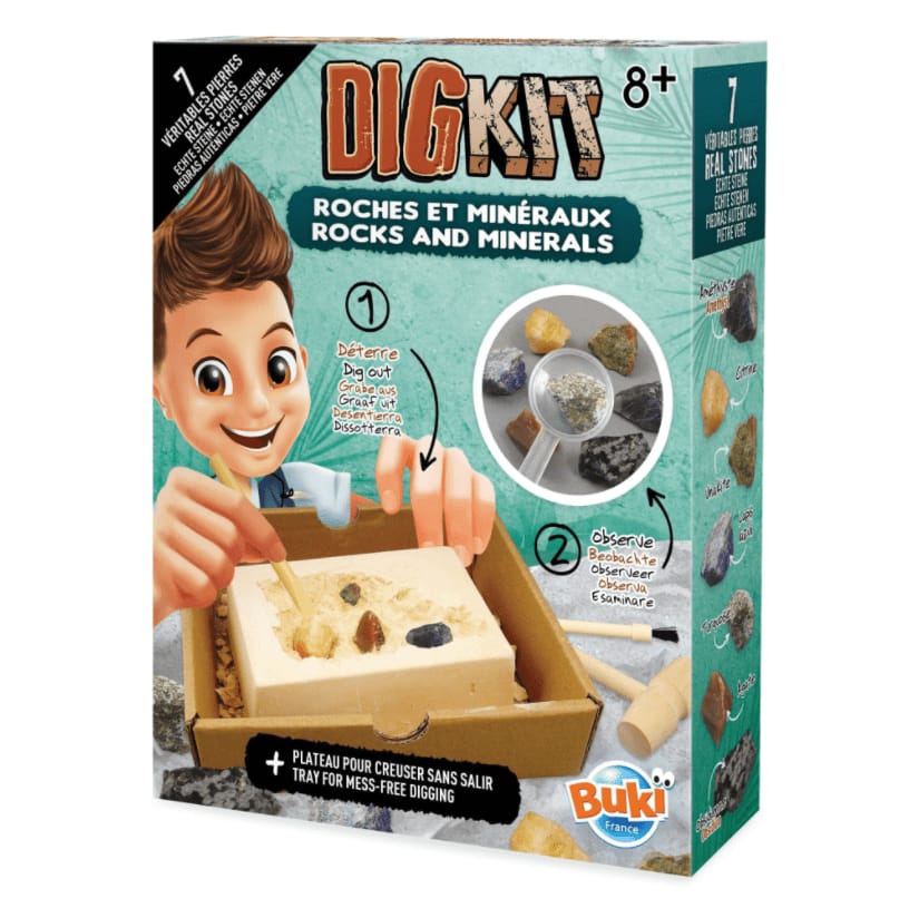 Buki France - DigKit Rocks and Minerals