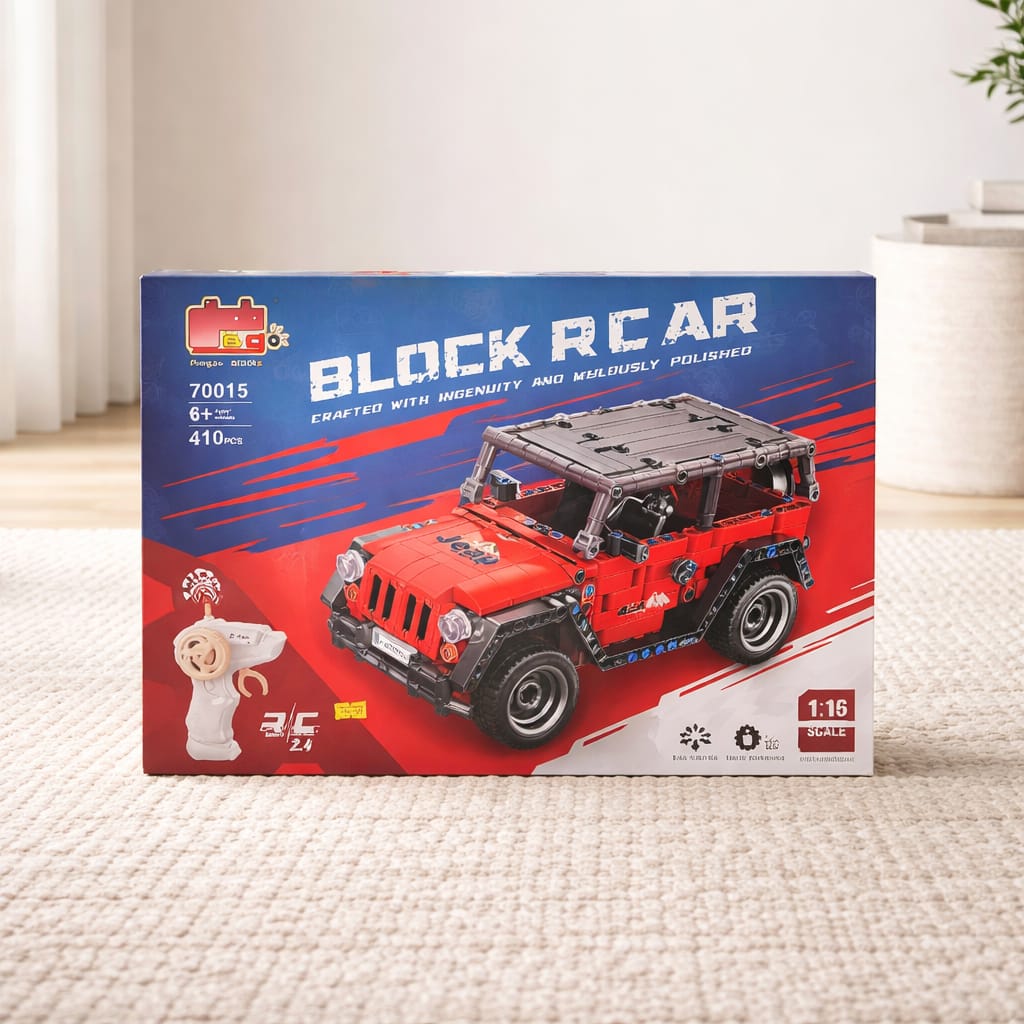 Pingao Blocks - Block Rc Car