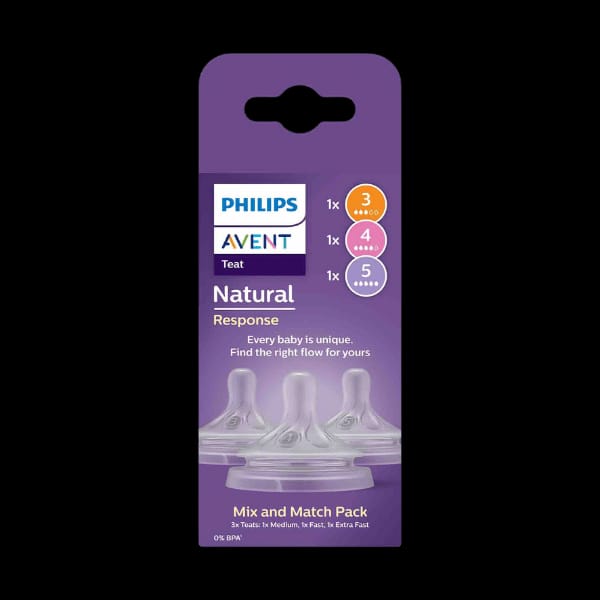 Philips Avent Natural Response Teats - Mix and Match Pack