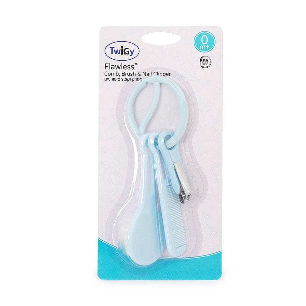 Twigy - Flawless Comb, Brush & Nail Clipper