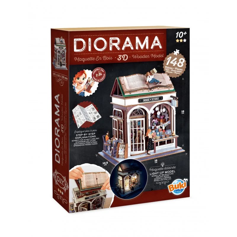 Buki France - Diorama Book Store
