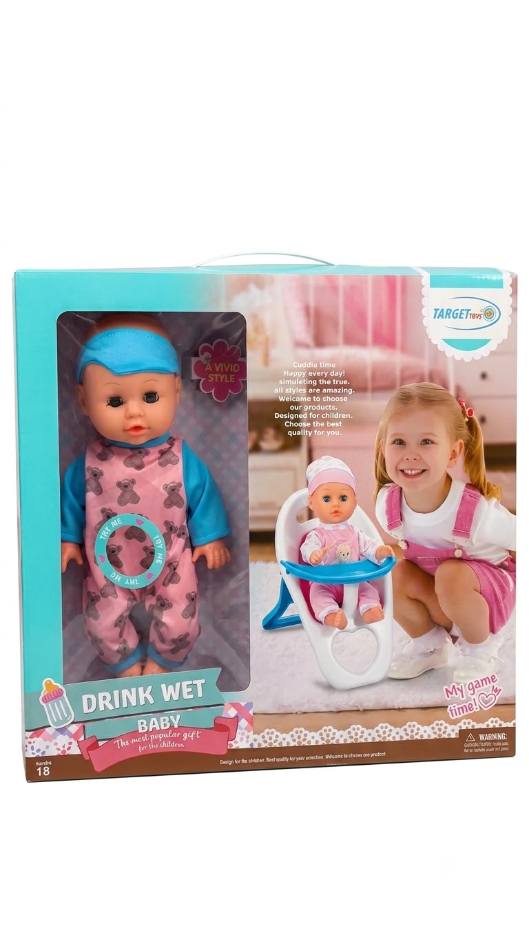 Target toys- drink wet baby