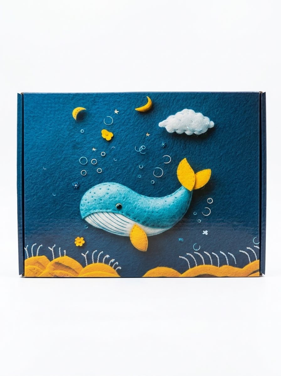 Discover Kids Clay- Whale Art