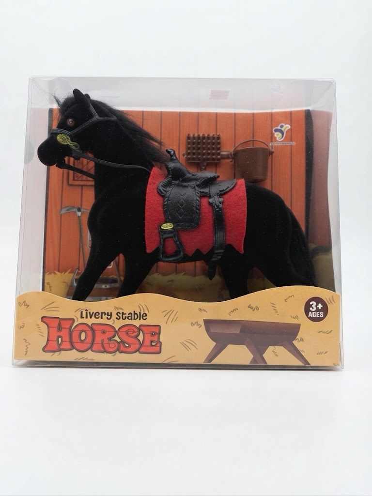 livery stable-horse