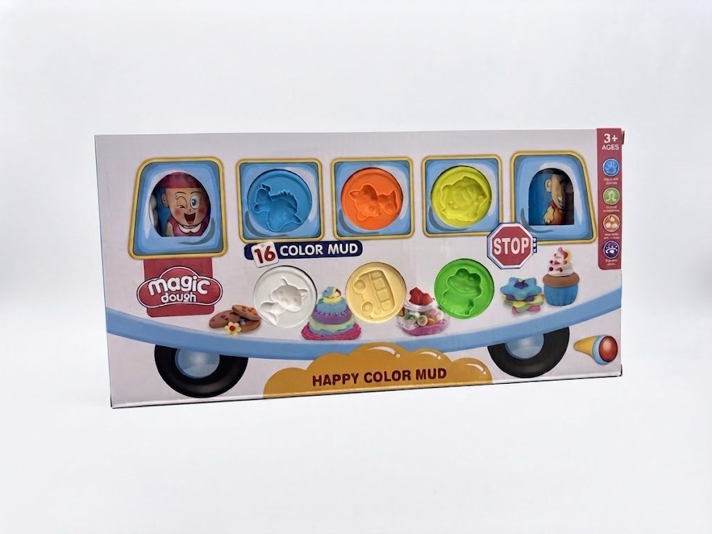 magic dough-happy color mud
