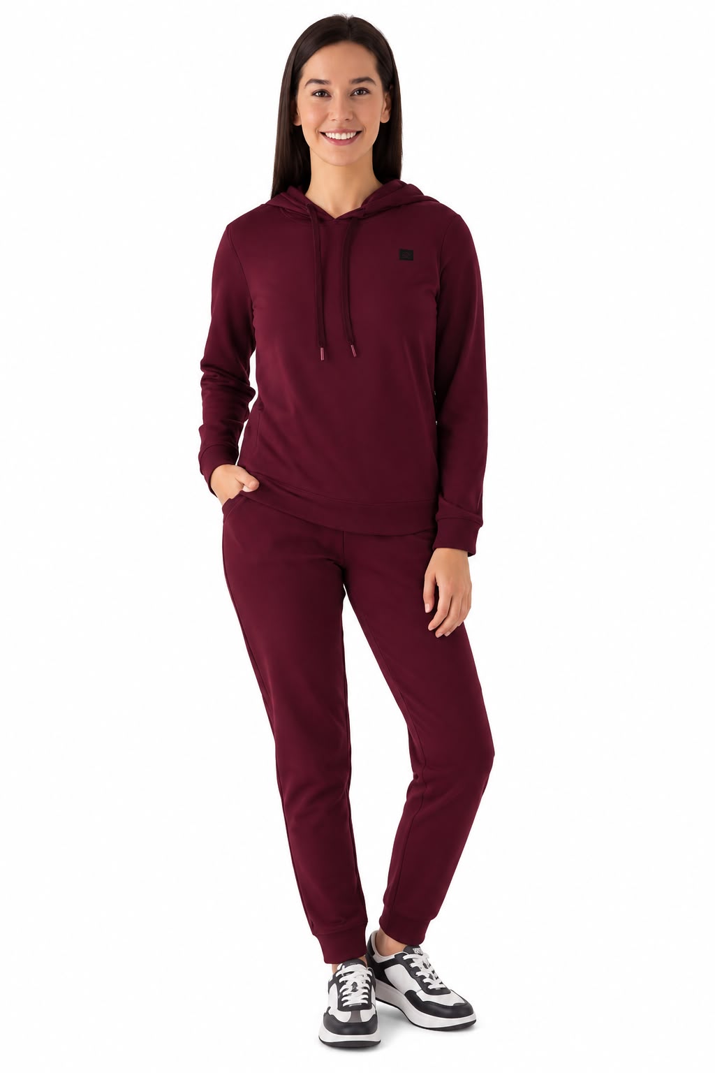 Womens hooded tracksuit - تريننغ نسائي  مع هودي