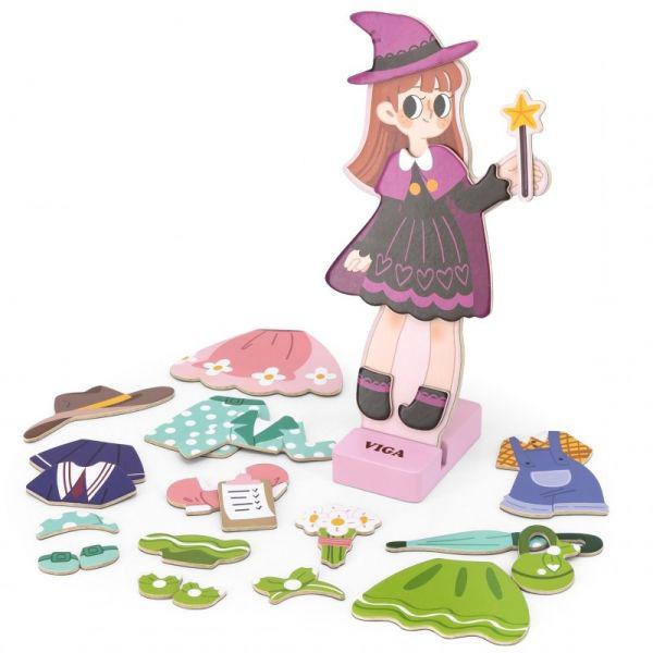 VIGA - Magnetic Dress Up - Girl
