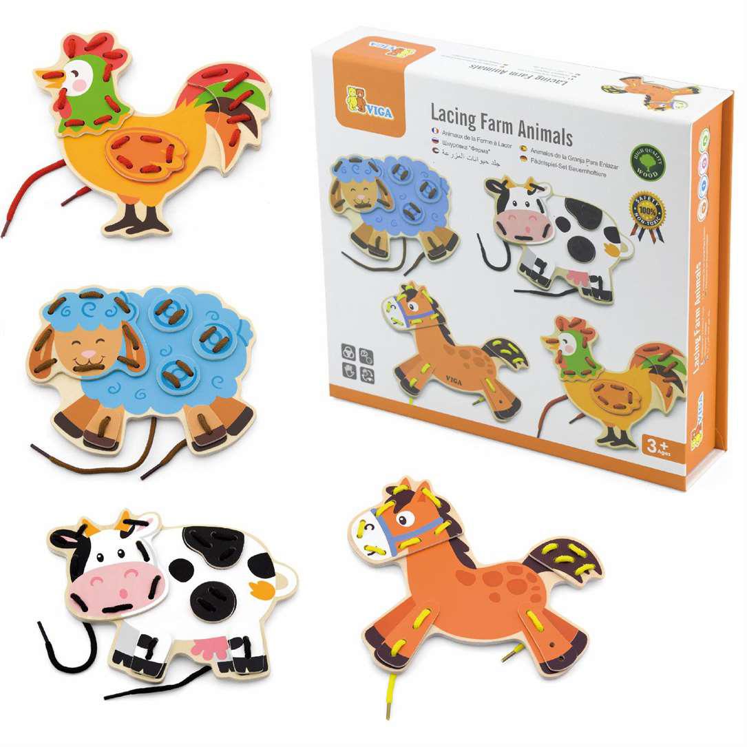 VIGA - Lacing Farm Animals