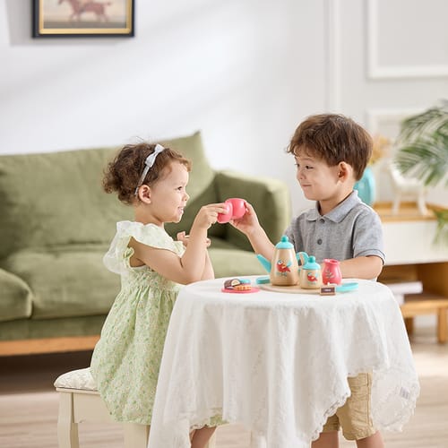 Hape - Tea Time Wooden Play Set