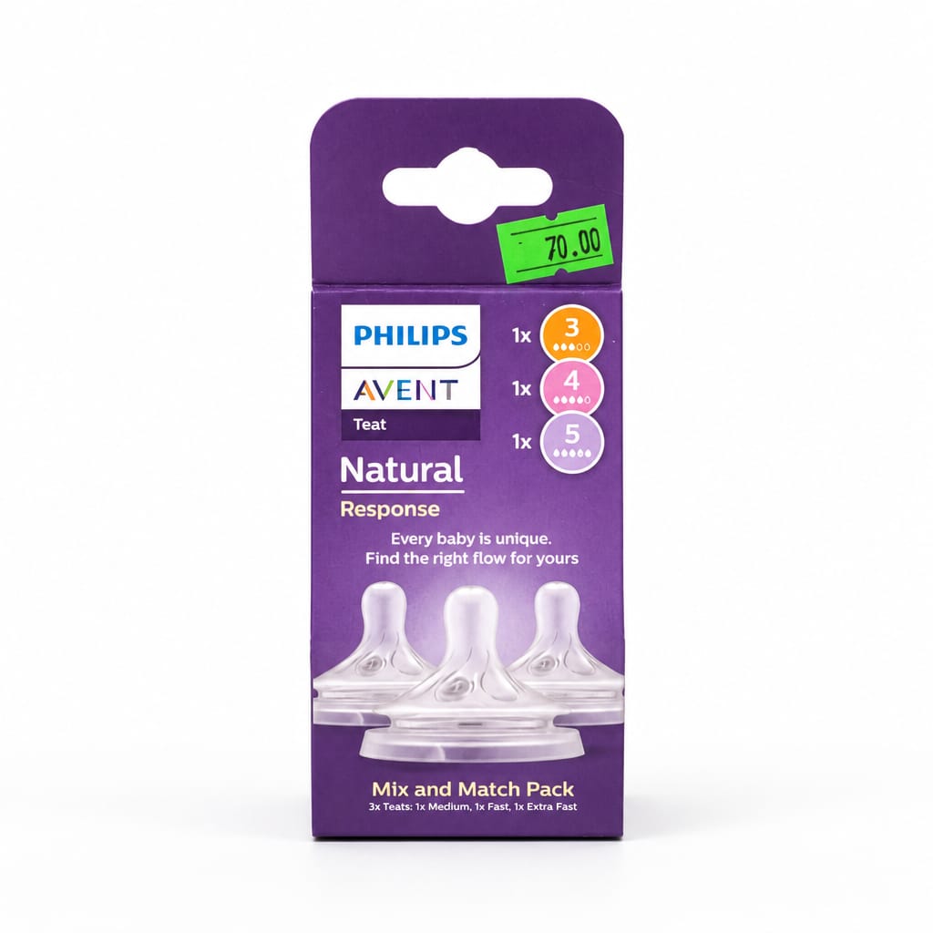 Philips Avent Natural Response Teats - Mix and Match Pack