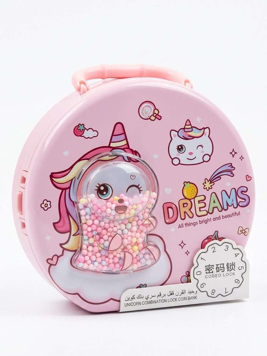 combination lock coin bank