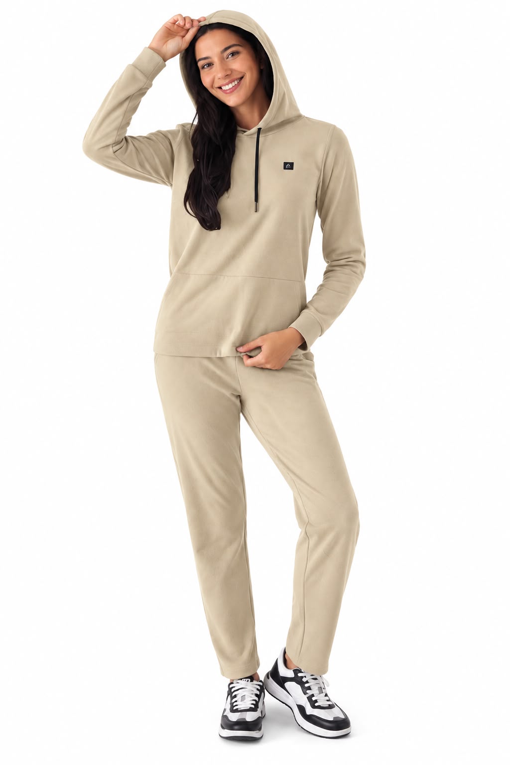 Womens hooded tracksuit - تريننغ نسائي  مع هودي