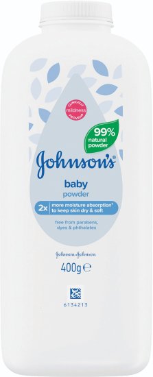 johnsons baby powder 400g