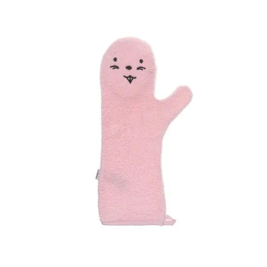Bath Glove with Figure