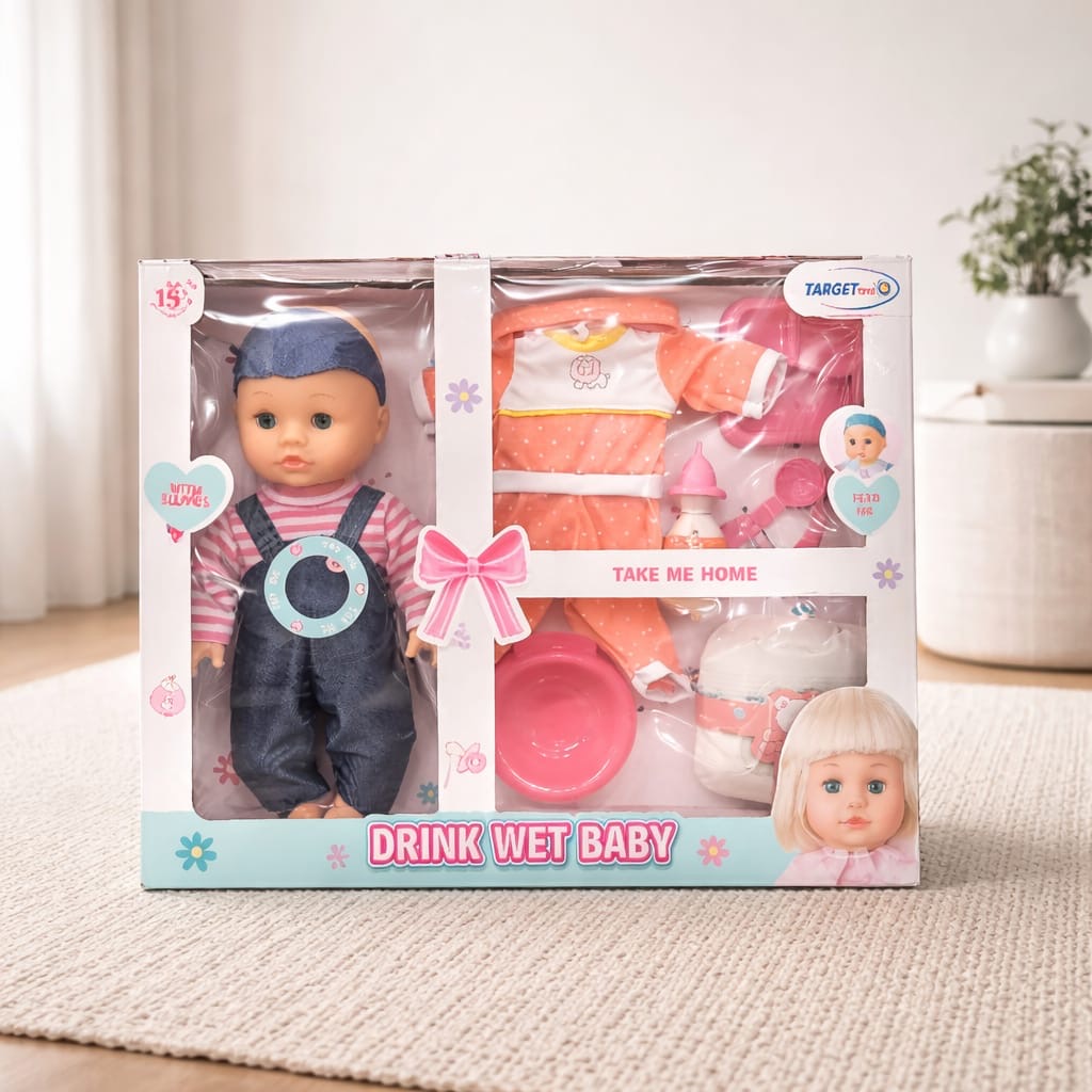 Target Toys - Drink Wet Baby