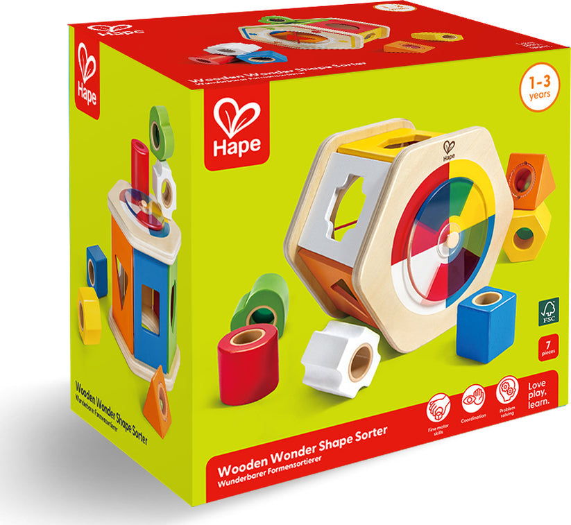Hape Wooden - Wonder Shape Sorte
