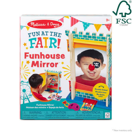 melissa and doug- fun house mirror