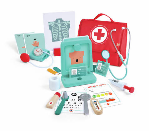 hape little- doctor's medical set