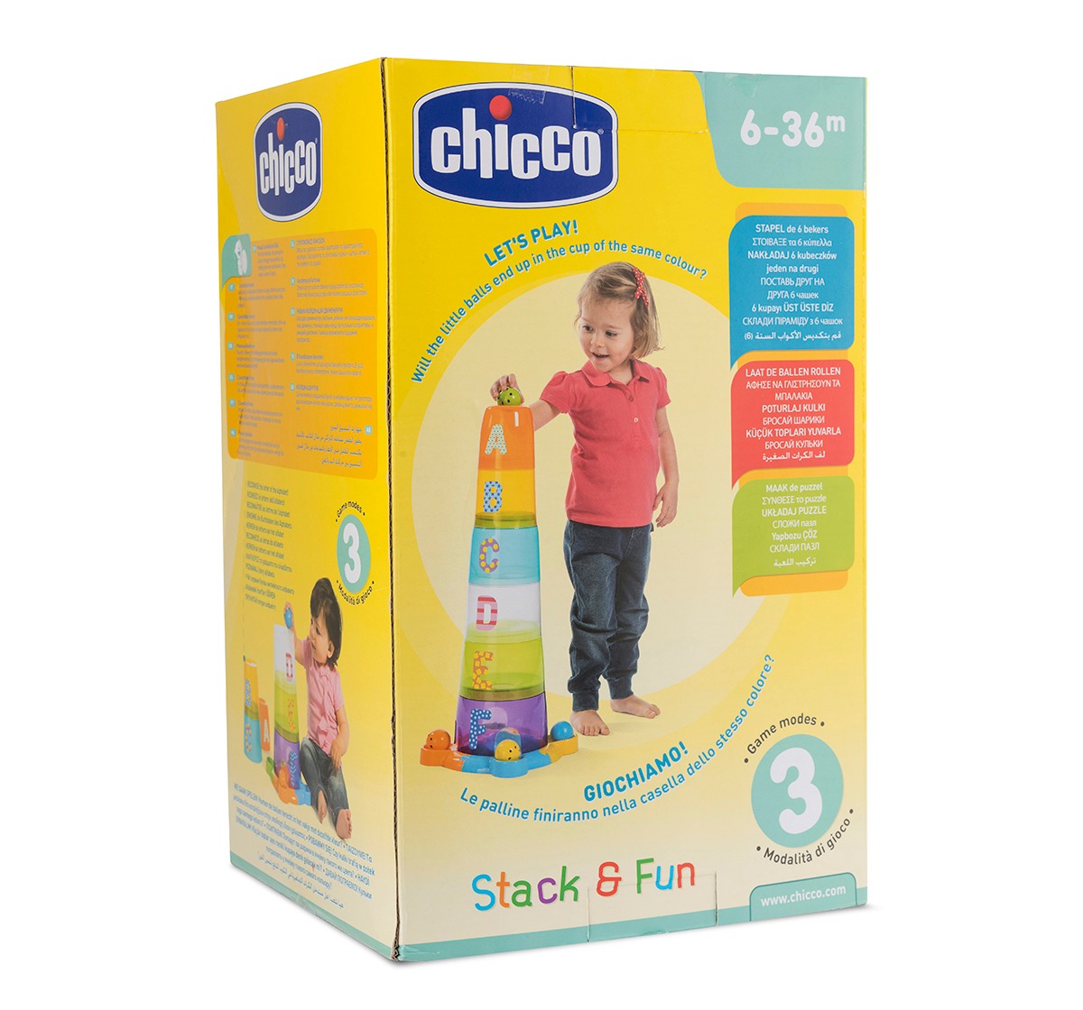Chicco - Baby Senses Stack and Fun
